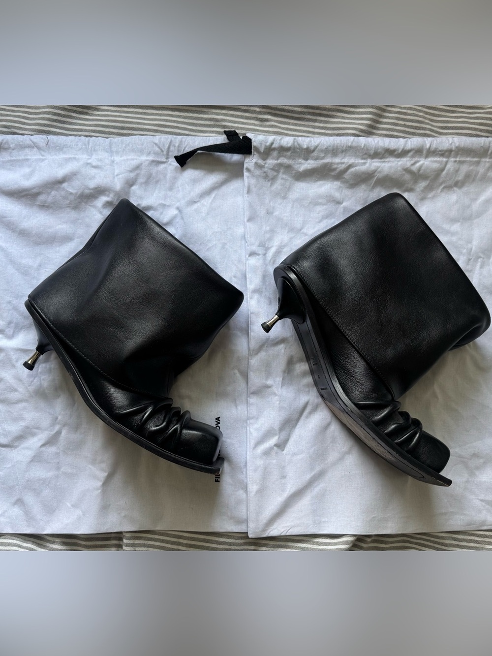 Fidan Novruzova Iman Kitten Heel Boot